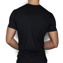 CORE Core|Short Sleeve T-shirts*Deep V-Neck T-Shirt | Men’s Slim Fit Cotton Tee