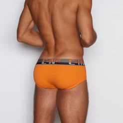 C-THEORY C-theory*Mid Rise Brief | Bold Men’s Cotton Stretch Underwear