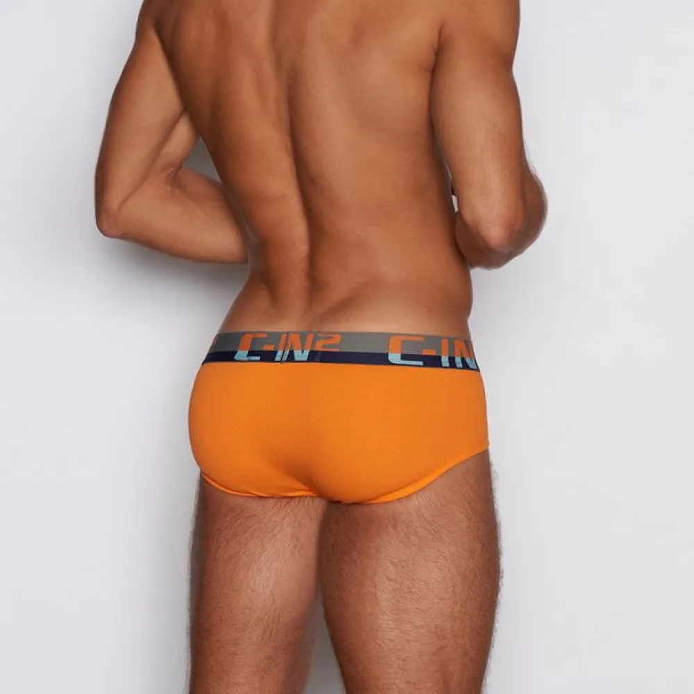 C-THEORY C-theory*Mid Rise Brief | Bold Men’s Cotton Stretch Underwear