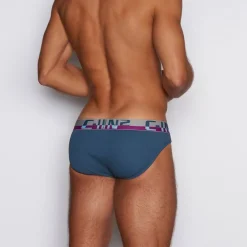 C-THEORY C-theory|Sport Briefs*Sport Brief | Men’s Low Rise Cotton Stretch Underwear