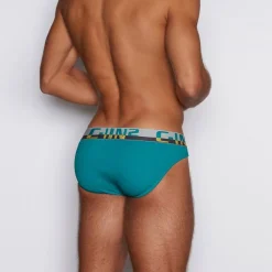 C-THEORY C-theory|Sport Briefs*Sport Brief | Men’s Low Rise Cotton Stretch Underwear