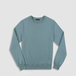 DUAL LAYER Dual Layer*Sweatshirt | Structured Crew Neck Pullover for Men