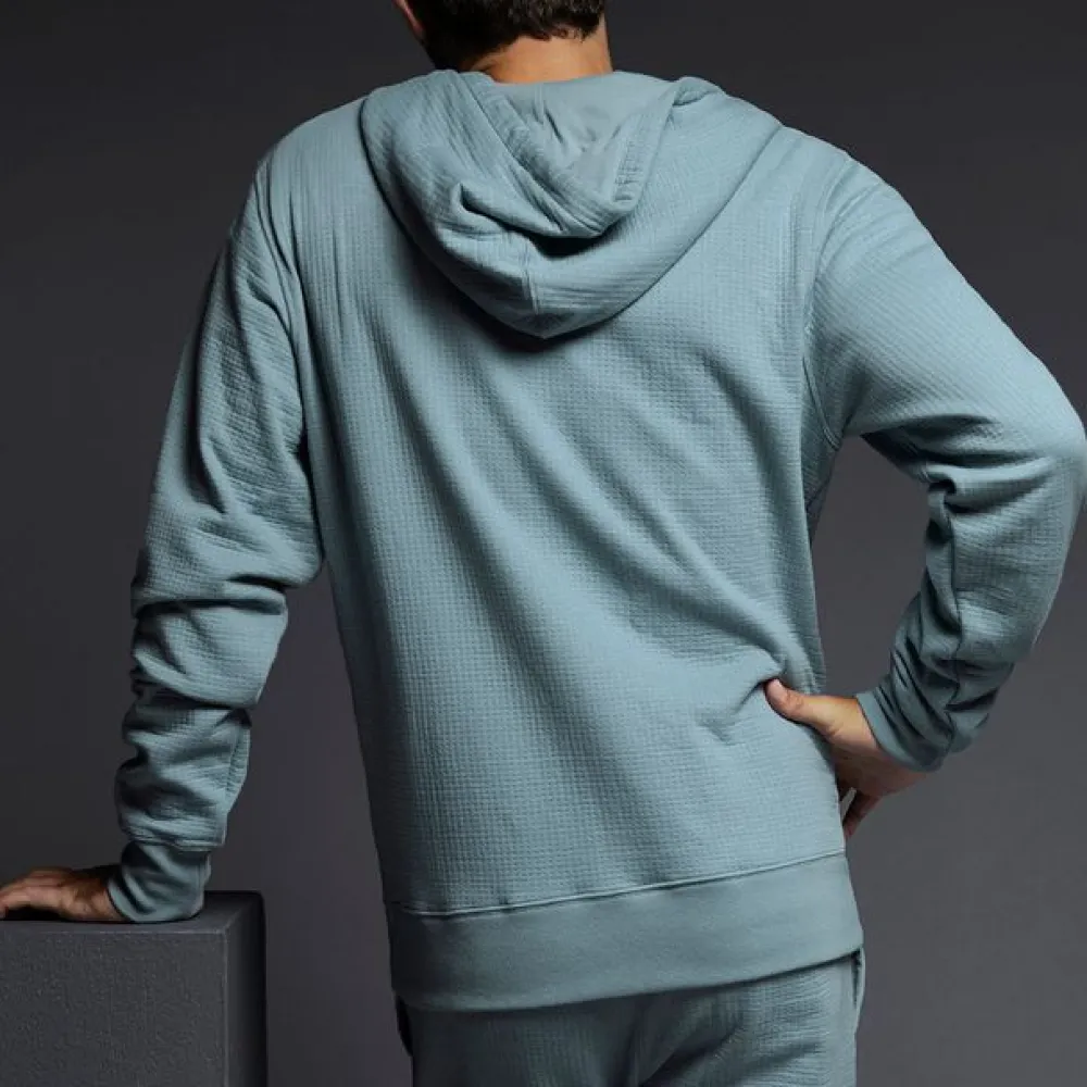 DUAL LAYER Dual Layer*Zip Hoodie | Men's Structured Full-Zip Hoodie