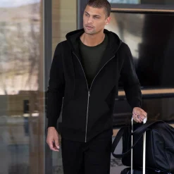 DUAL LAYER Dual Layer*Zip Hoodie | Men's Structured Full-Zip Hoodie