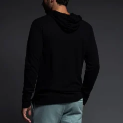 EASY MESH Easy Mesh|Long Sleeve T-shirts*Hooded Tee | Lightweight Men’s Mesh Hoodie T-Shirt