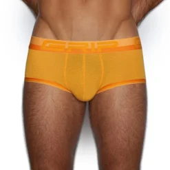 GRIP MESH Mid Rise Briefs*Mid Rise Brief Omar Orange