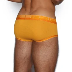 GRIP MESH Mid Rise Briefs*Mid Rise Brief Omar Orange