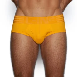 HARD//CORE Hard//core*Hard//Core Fly Front Brief Orion Orange