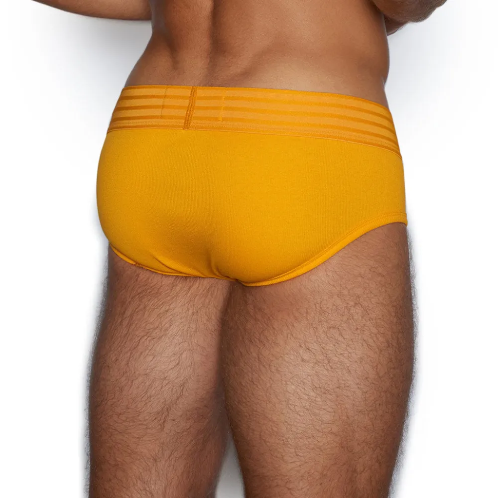 HARD//CORE Hard//core*Hard//Core Fly Front Brief Orion Orange