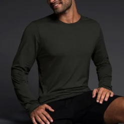 JERSEY Jersey 9|Long Sleeve T-shirts*Long Sleeve Crew Neck Tee | Lightweight Men’s Base Layer