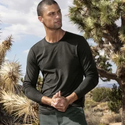 JERSEY Jersey 9|Long Sleeve T-shirts*Long Sleeve Crew Neck Tee | Lightweight Men’s Base Layer