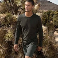 JERSEY Jersey 9|Long Sleeve T-shirts*Long Sleeve Crew Neck Tee | Lightweight Men’s Base Layer