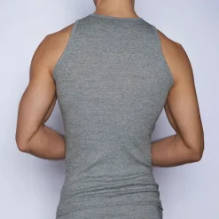 LAYERS Layers|Tanks*Classic Ribbed Fitted Tank | Men’s Cotton Tank Top