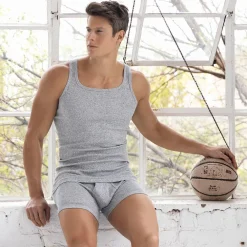 LAYERS Layers|Tanks*Engine Tank | Fitted Men’s Pima Cotton Tank Top