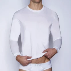 LAYERS Layers|Long Sleeve T-shirts*Long Sleeve T-Shirt | Men's Lightweight Pima Cotton Tee