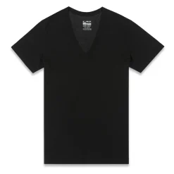 LAYERS Layers|Short Sleeve T-shirts*Slim Deep V-Neck T-Shirt | Men's Fitted Pima Cotton Tee