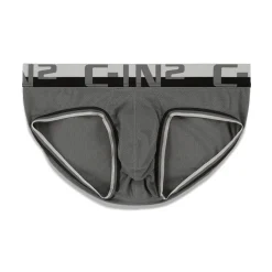 MESH Mesh|Low Rise Briefs*Low Rise Brief Garner Gray