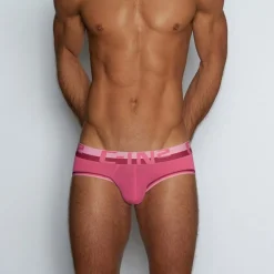 MESH Mesh|Low Rise Briefs*Low Rise Brief Pacey Pink