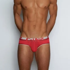 MESH Mesh|Low Rise Briefs*Low Rise Brief Randall Red