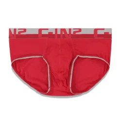 MESH Mesh|Mid Rise Briefs*Mid Rise Brief Randall Red
