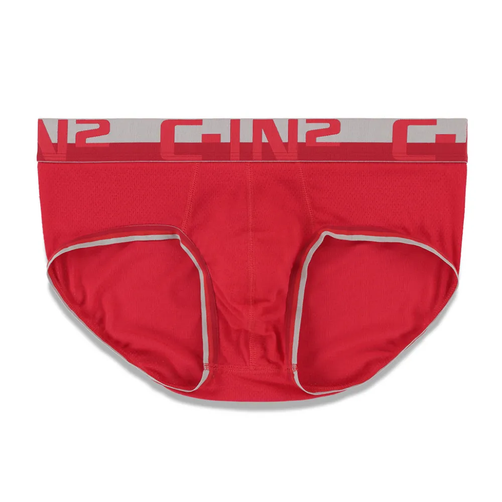 MESH Mesh|Mid Rise Briefs*Mid Rise Brief Randall Red