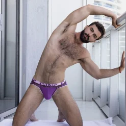 MESH Mesh|Thongs*Thong Paco Purple