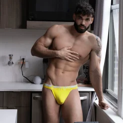 MESH Mesh|Thongs*Thong Yaron Yellow