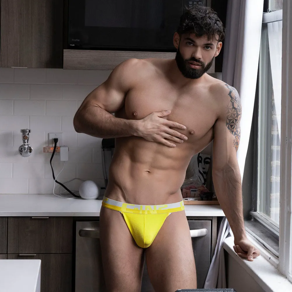 MESH Mesh|Thongs*Thong Yaron Yellow