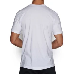 PERFECT PIMA Perfect Pima|Short Sleeve T-shirts*Relaxed Deep V-Neck T-Shirt White