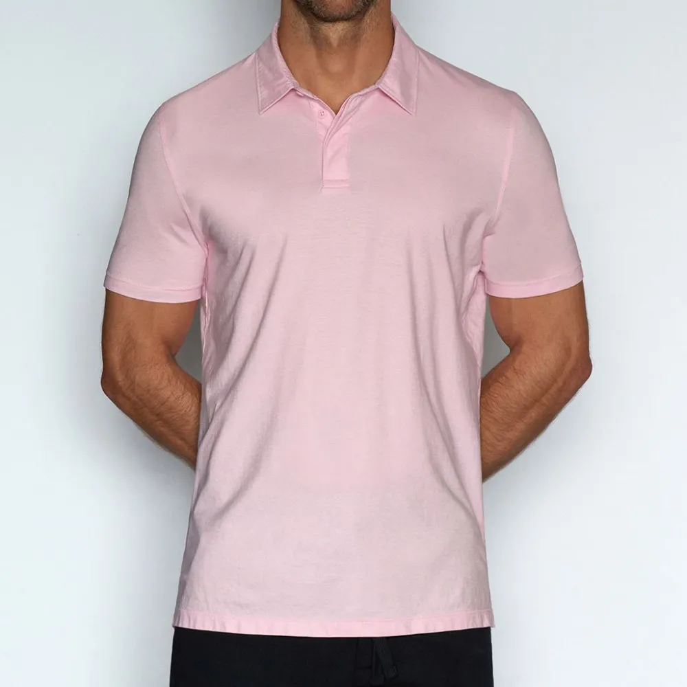 PERFECT PIMA Perfect Pima|Polos*Relaxed Polo Pino Pink