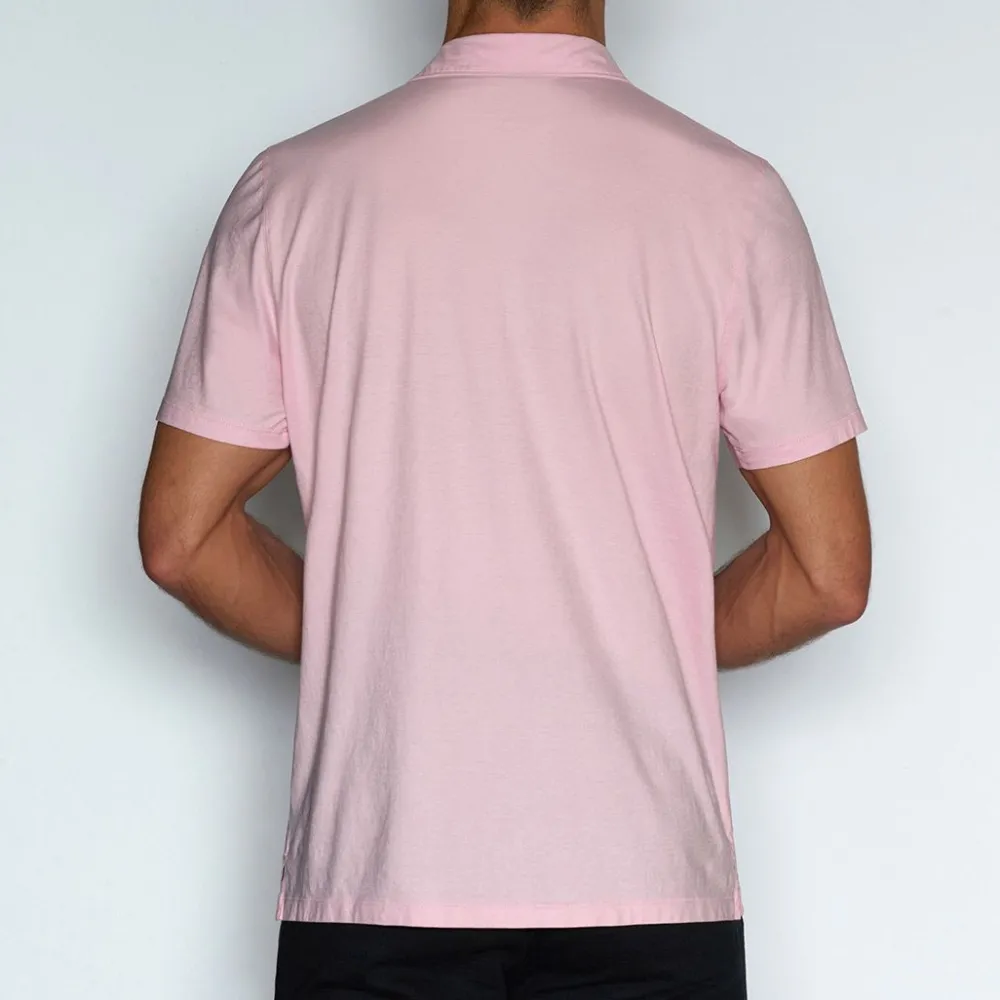 PERFECT PIMA Perfect Pima|Polos*Relaxed Polo Pino Pink