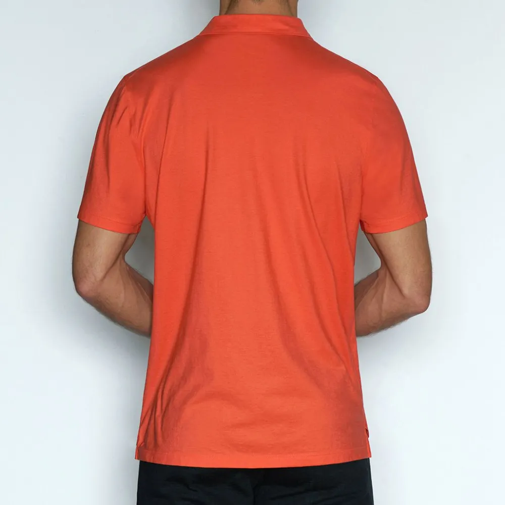 PERFECT PIMA Perfect Pima|Polos*Relaxed Polo Rylee Red