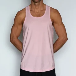 PERFECT PIMA Perfect Pima|Tanks*Relaxed Tank Pino Pink