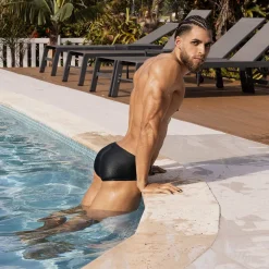 POOLSIDE Swim |Poolside Swim*Swim Brief Black