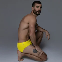 POOLSIDE Swim |Poolside Swim*Swim Brief Lemon Yellow