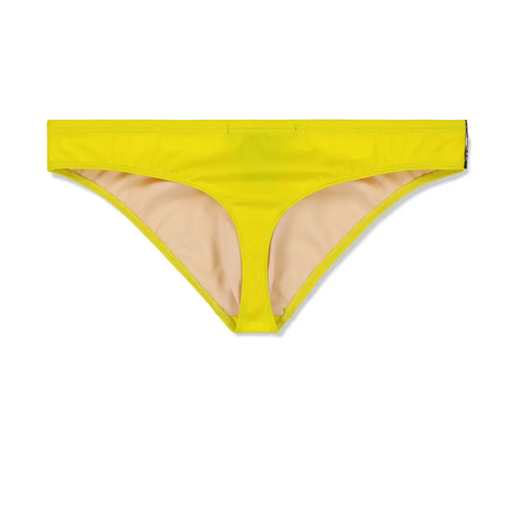 POOLSIDE Swim |Poolside Swim*Swim Thong Lemon Yellow