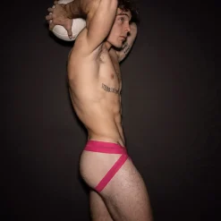 SCRIMMAGE Scrimmage|Jocks*Jock Payson Pink