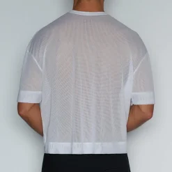 SCRIMMAGE Scrimmage|Crop Tops*Oversized Cropped Jersey Jay White