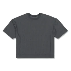 SCRIMMAGE Scrimmage|Crop Tops*Oversized Cropped Jersey Channing Charcoal