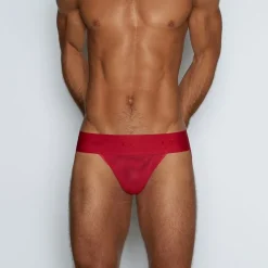 SHEER Sheer|Jocks*Jock Rowan Red