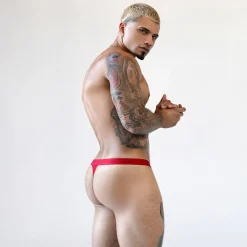 SHEER Sheer|Thongs*Thong Rowan Red
