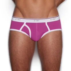 THROWBACK Throwback*Fly Front Brief Pierre Pink