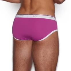 THROWBACK Throwback*Fly Front Brief Pierre Pink