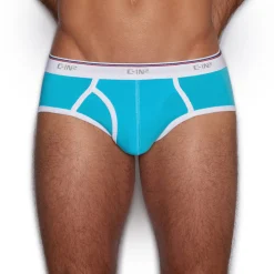 THROWBACK Throwback*Fly Front Brief Benicio Blue