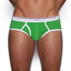 THROWBACK Throwback*Fly Front Brief Gus Green