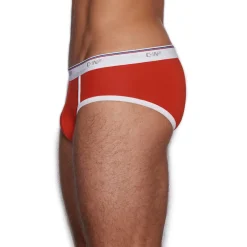 THROWBACK Throwback*Fly Front Brief Riley Red