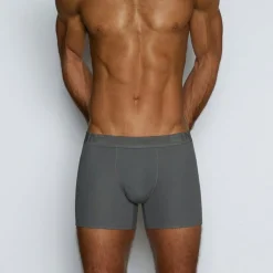 TRANSDRY Transdry®|Boxer Briefs*® Boxer Brief with Guard Rail Goryn Grey