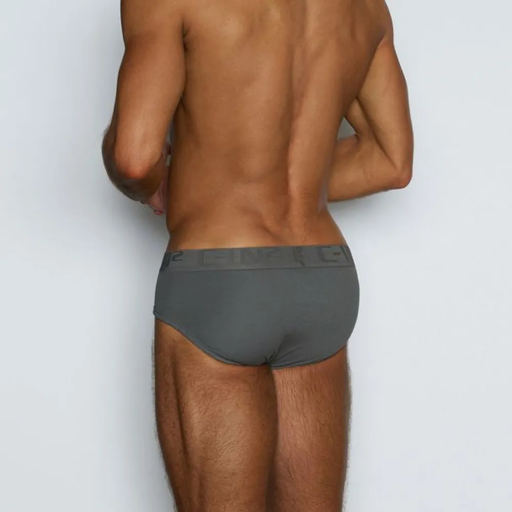 TRANSDRY Transdry®|Mid Rise Briefs*® Mid Rise Brief Goryn Grey