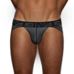 UNDERTONE Undertone|Jocks*Jock Newsprint Black