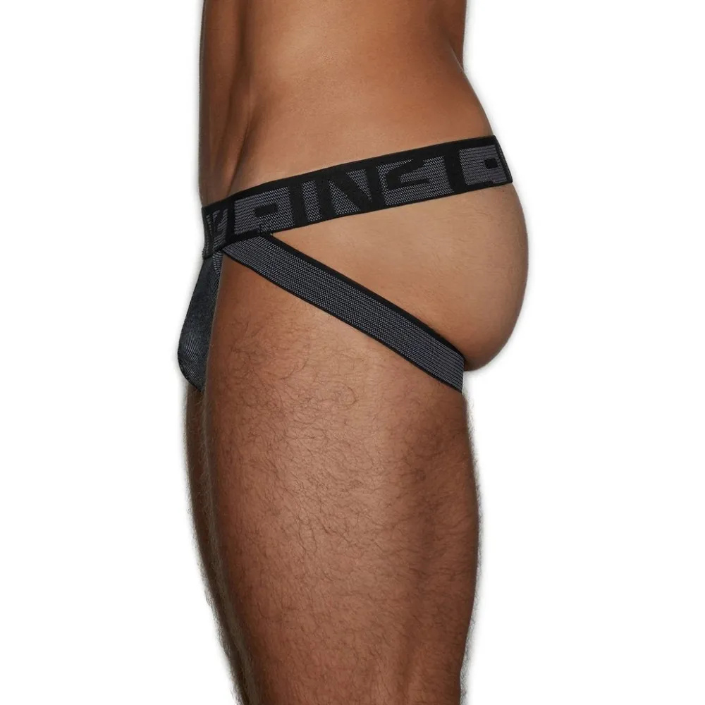 UNDERTONE Undertone|Jocks*Jock Newsprint Black